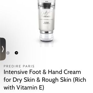 PREDIRE LUXURY HAND & FOOT CREAM-COCONUT & HONEY-VITAMINS E & A-2.54 fl oz/75 ml